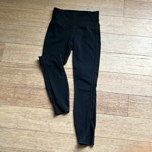 Athleta Mesh Bottom Leggings